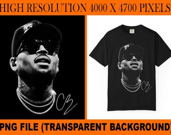 Chris Brown Breezy Bowl, png-bestand: T-shirtontwerp, fanart (digitaal bestand)