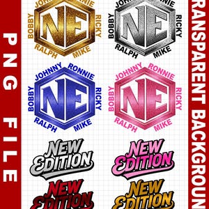 Bundle PNG The New Edition Way Tour 2026 PNG File Digital Download, Ready to Print
