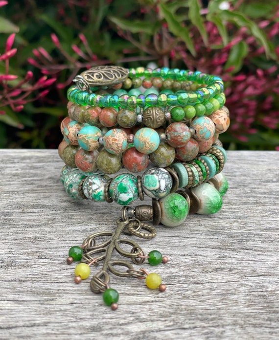 Etsy memory wire bracelets discount