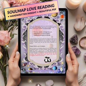 SoulMap 恋愛リーディング（筆記のみ）：占星術 + ルノルマン + タロット + オラクル - 100% パーソナライズ - AI やコピー＆ペーストなし