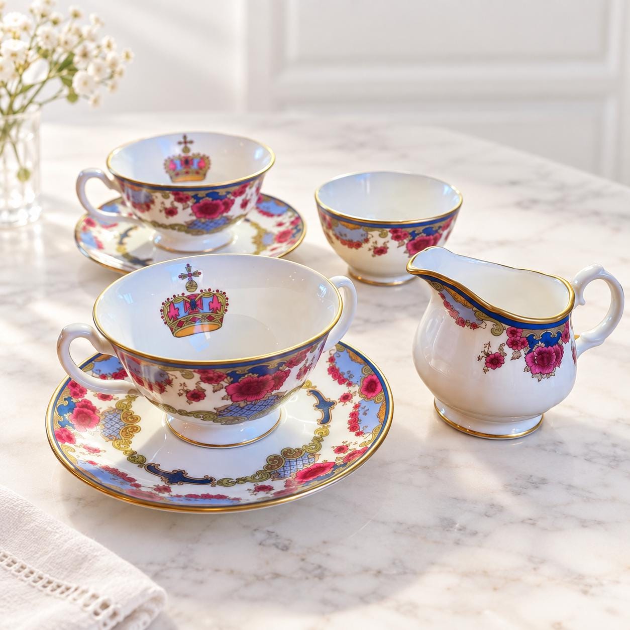 Royal Doulton Tea Set - Etsy