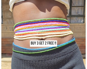 Gifts for her, gift, waist beads, personalized gifts, birthday gift, waist beads black owned, waist beads tie on, waist beads African, beads