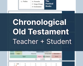Bible timeline | Old Testament Chronological Order | Bible Study Guide