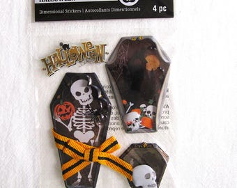 Recollection Halloween 3D Globe, Label, Embellishment Scrapbook Page Making Stickers (You Choice)