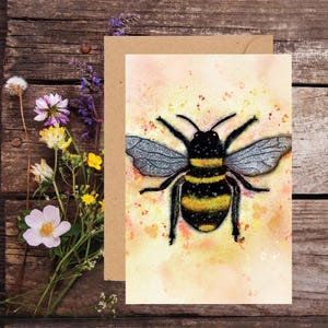 Tarjeta de semillas plantables de Sammy's Bee