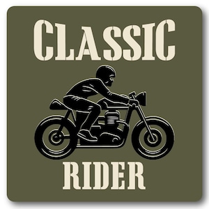 Classic Rider Motorcycle Coaster