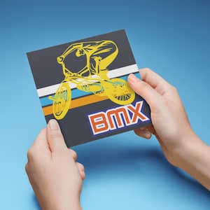 BMX Carte de vœux