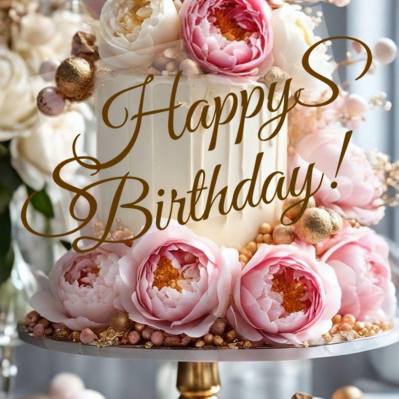 elegant happy birthday images Images High Quality... Elegant Happy Birthday Images - Etsy