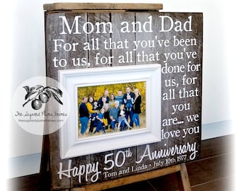 Lijst 50e verjaardag: aandenken ouders (16 x 16)