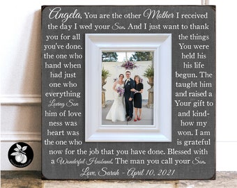 Mother of the Groom Gift, Mother of the Groom Frame Mother of the Groom Wedding Frame Mother in law wedding gift Parents of the groom