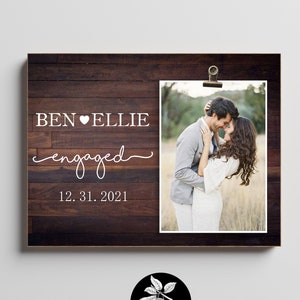 ENGAGEMENT GIFTS for Couple, Wedding Gift for Couples, Gift Ideas for Engaged Couples, Gift Ideas for Bride and Groom, Engagement Frames