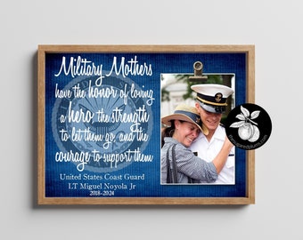 Military Mom Gift, Navy Mom Gift, Military Gift for Dad, Custom Military Gift, Military Gifts, Custom Army Gifts, Military Mom Frame