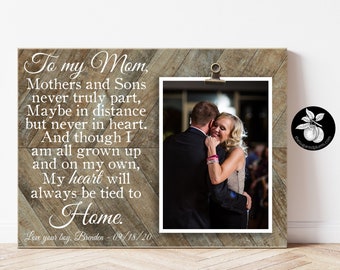 Mother of the Groom Gift, Wedding Gift for Mother of the Groom, Mother in Law Gift, Parents Thank You Gift from Bride, Mother Groom Frame