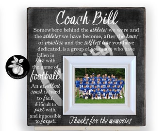 Football Coach Appreciation Gift, Football Coach Gifts, Football Coach Thank You Gift, End of Season Team Gift for Football Coach, 16x16