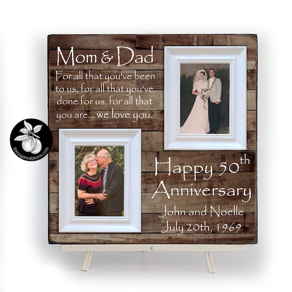 Photo frames for parents wedding sale anniversary