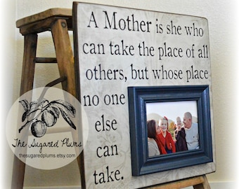 Mothers Day Gift Ideas from Kids, Personalized Picture Frame for Mom, A Mothers Holds 16x16 The Sugared Plums Frames