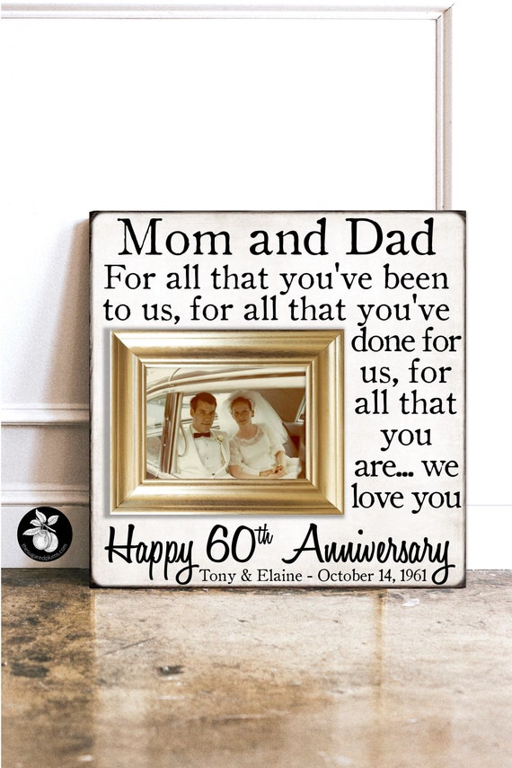 60th Anniversary Gift for Parents Picture Frame, Grandparents Anniversary  Gift 16x16 THE SUGARED PLUMS - Etsy | 60th anniversary gifts, Anniversary  gifts for parents, 50th anniversary gifts