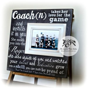Coach Thank You Gift, Coach Gift Ideas, Basketball Coach, Dance Team, Soccer Coach, Football Coach, Gymnastics, Baseball Coach 16x16