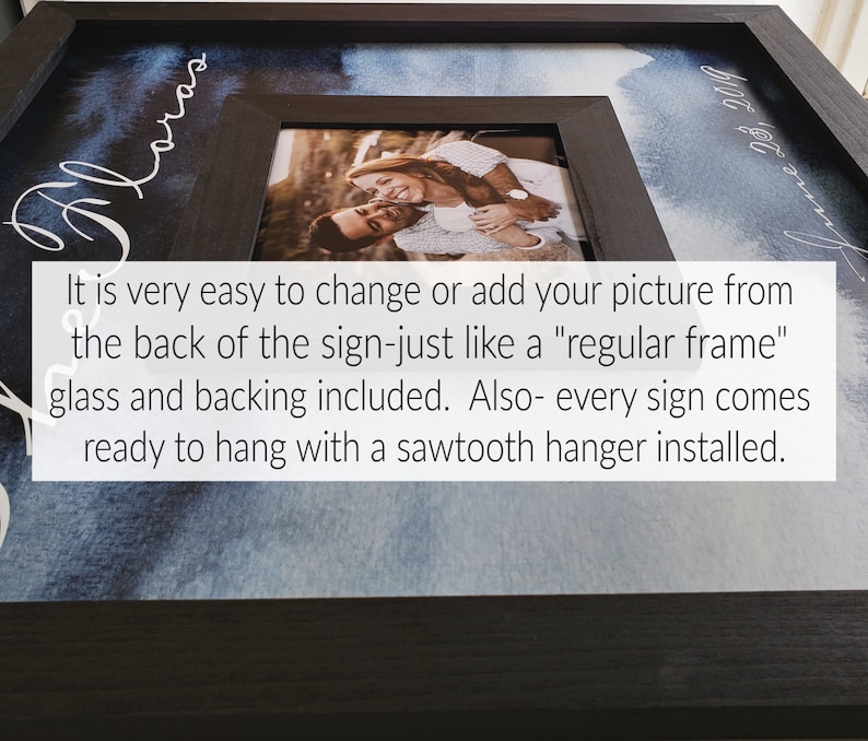16x16 The Sugared Plums Frames After the Wedding When Our Guests Have Gone Photo Frame Unique Mother of the Bride Gift