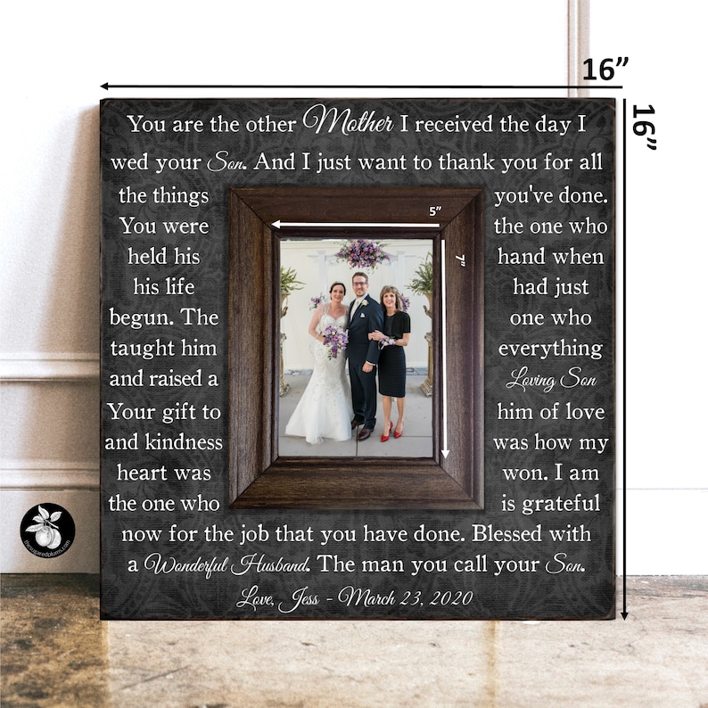 Mother of the Groom Gift Mother of the Groom Frame Mother of Etsy