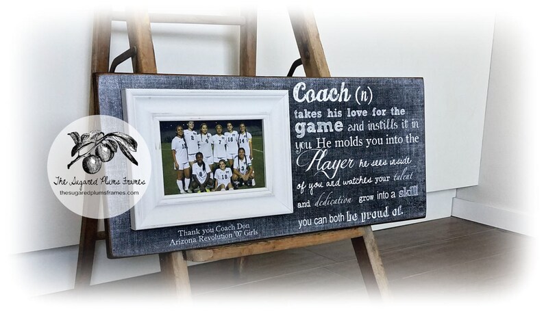 Football Coach Gift Thank You Frame Molds Image 0