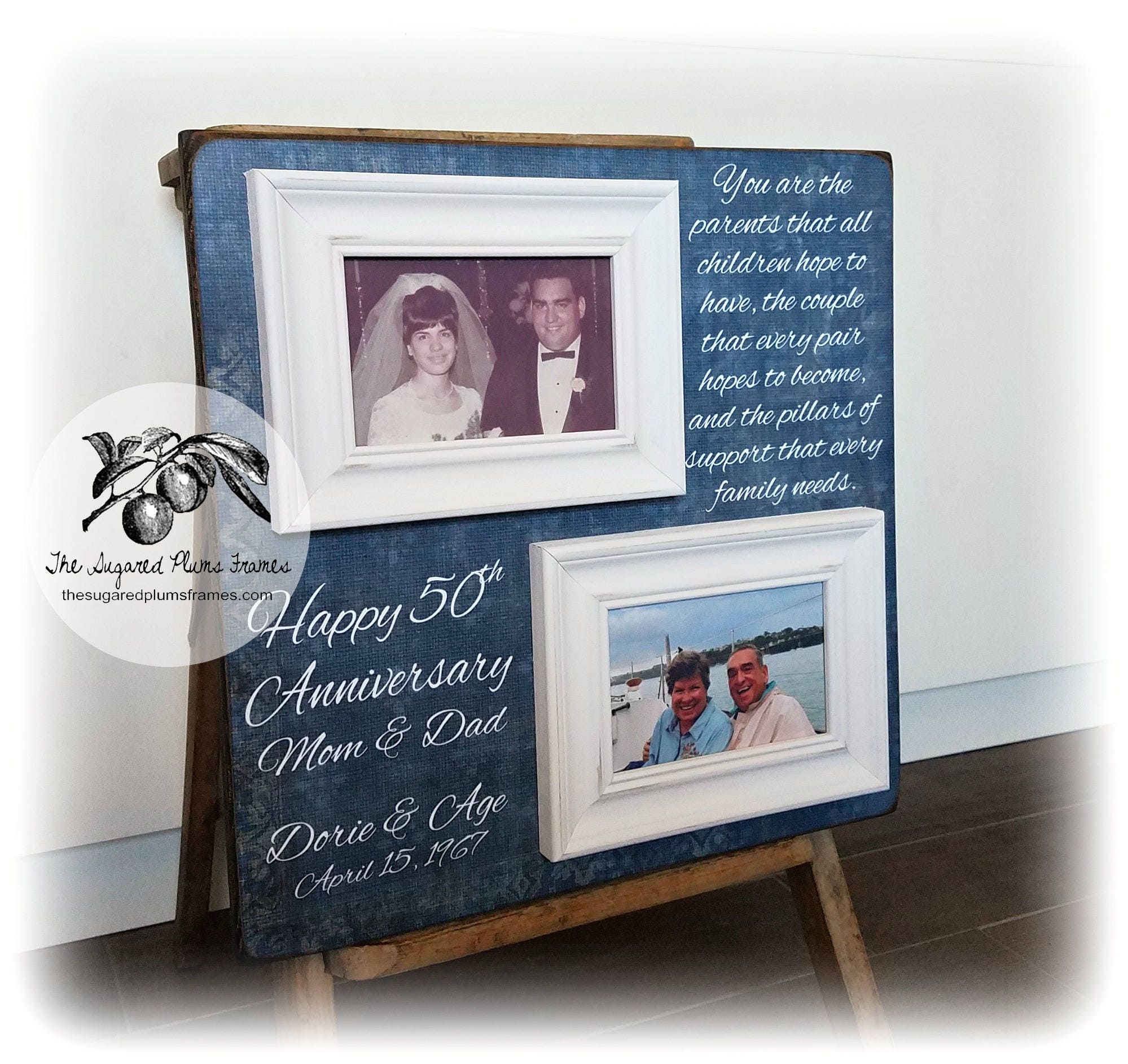 Anniversary Gift For Parents 50th Anniversary Gift For All Etsy