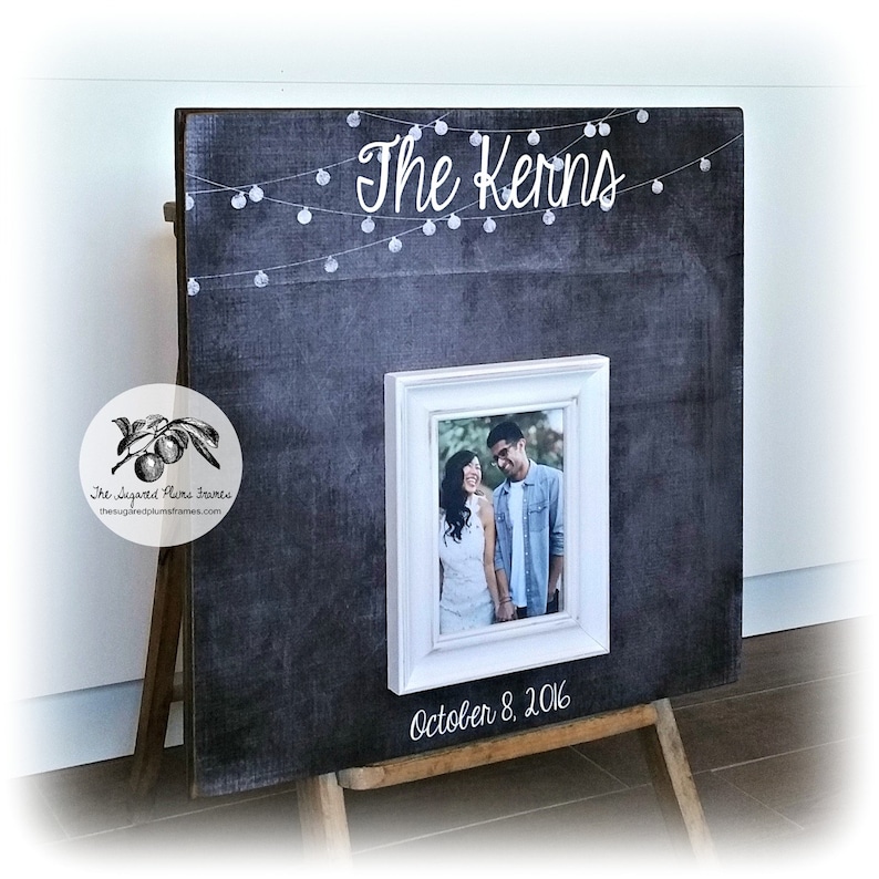 Rustic Wedding Guest Book Alternative Frame Wood 20x20 100 To 150 Signatures