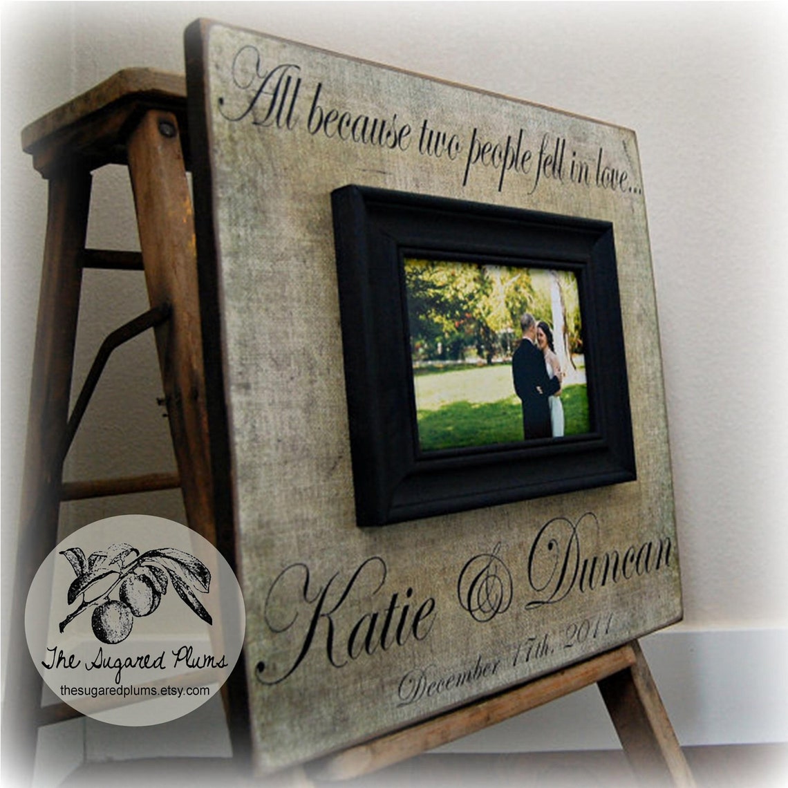 Picture Frame Quote Picture Frame Wedding Gift 16x16 ALL Etsy