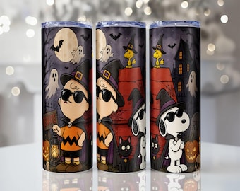 Snoopy  Tumbler Wrap,90s Cartoon, seasonal collection 4 PNG files (Digital Download)