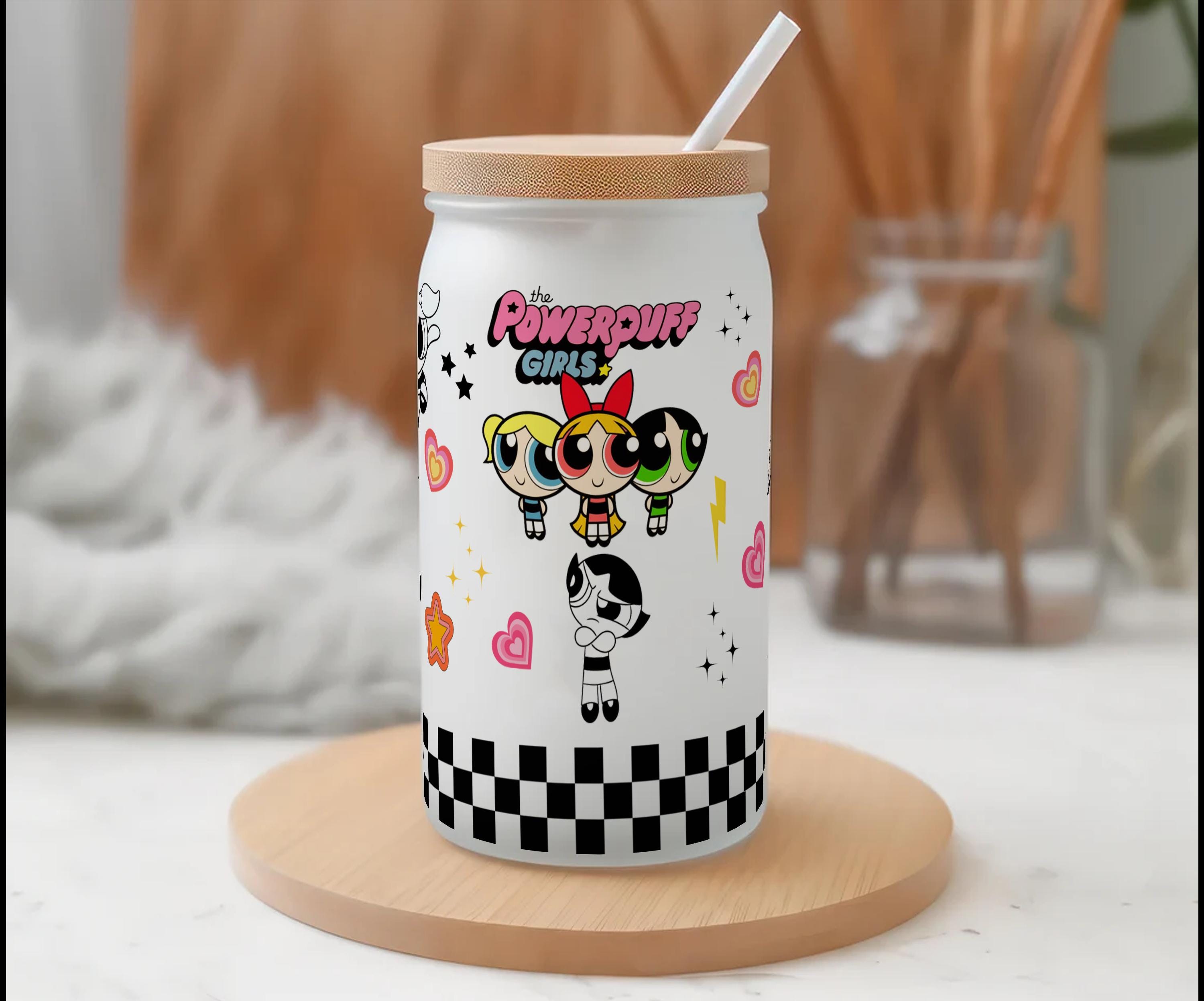 Powerpuff Girls Sublimation 1mug and 3 - 16oz Designs for Libbey Glass ...