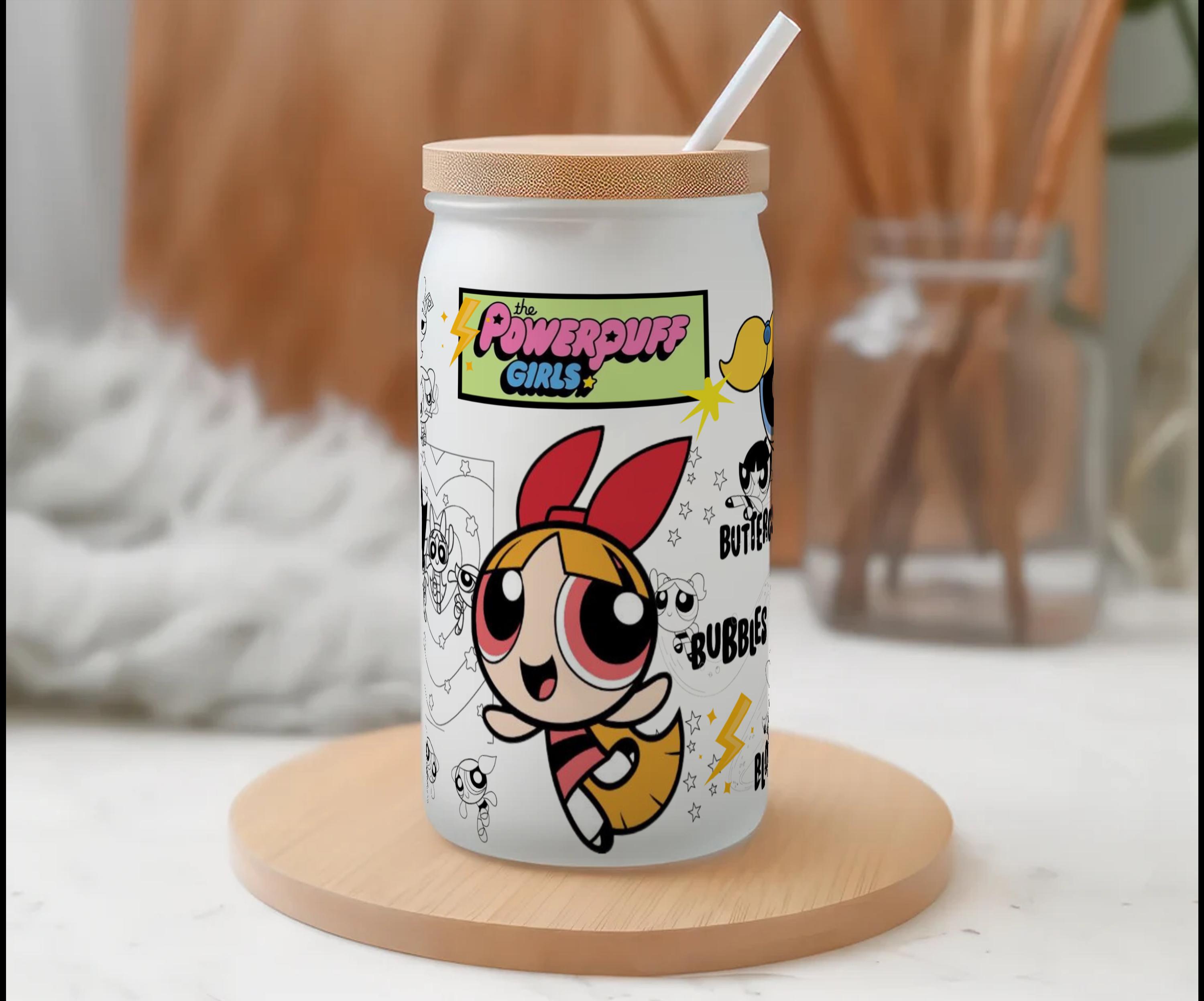 Powerpuff Girls Sublimation 1mug and 3 - 16oz Designs for Libbey Glass ...