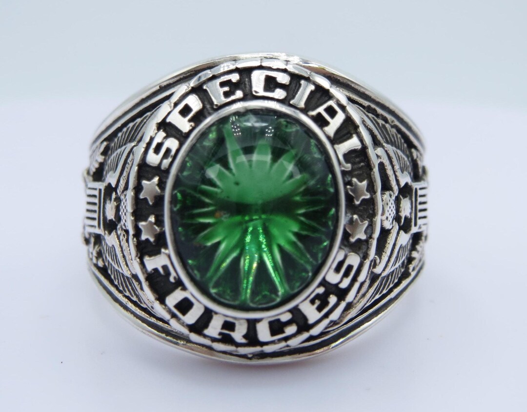 Sfra Rings Personalized Silver Ring – Special Forces Heritage Inspired Design - Etsy