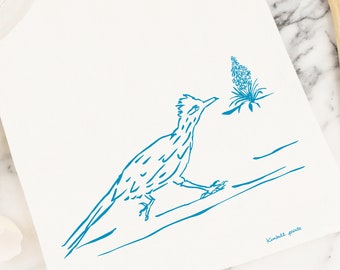 Roadrunner Tea Towel