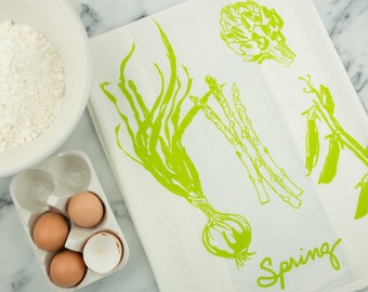 SALE: Spring Tea Towel