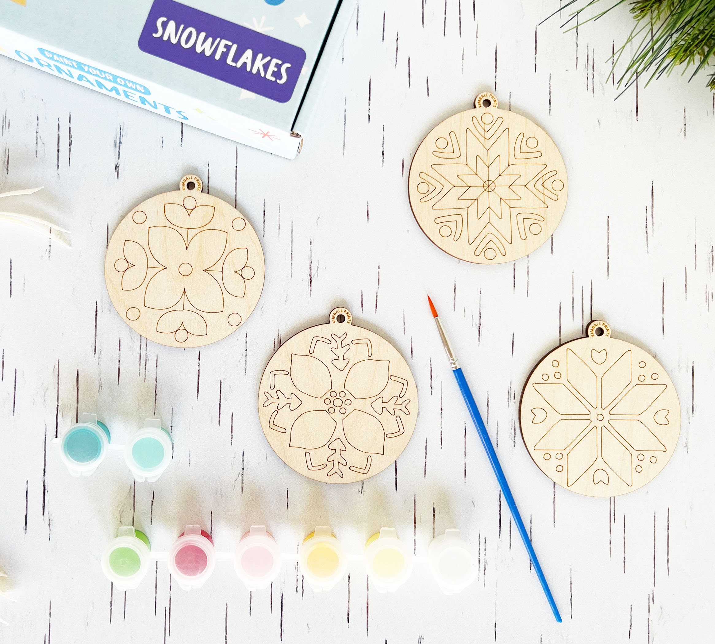 Detailed Paint Your Own Ornament Kit Artwork Nature Detailed Paint Your Own Ornament Kit Artwork Nature