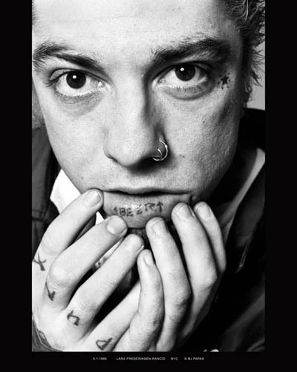 Lars Frederiksen (rancid) Signed Photo Poster: NYC Punk Rock (16x20 ...