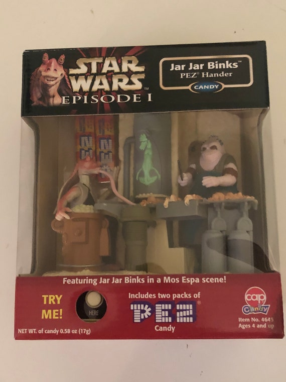 jar jar binks pez dispenser