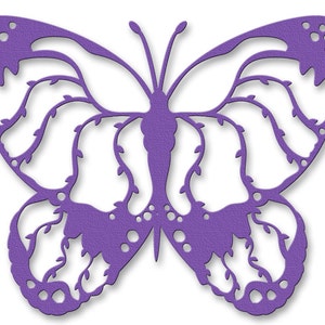 SVG Cut File - Butterfly for Scrapbooking
