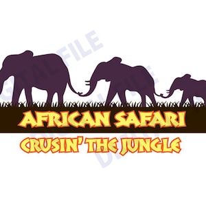SVG/PNG/DXF Jungle Cruise digital die cut for Disney scrapbooking