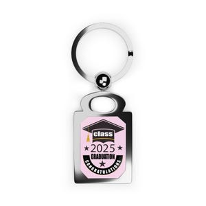 Graduation Keychain, Class of 2025,Graduation Gift, Graduation Keyring Gift ,College Graduation, College grad gift, Keyring Gift, key chain