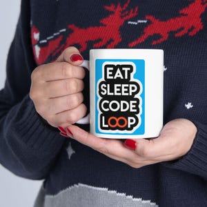 Software Developer Coffee Mug, Programmer Coder Design, Ceramic 11oz 15oz image 13