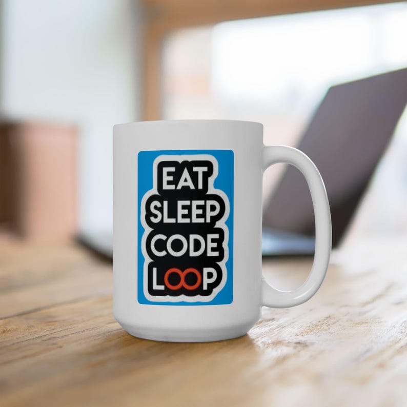 Software Developer Coffee Mug, Programmer Coder Design, Ceramic 11oz 15oz image 4