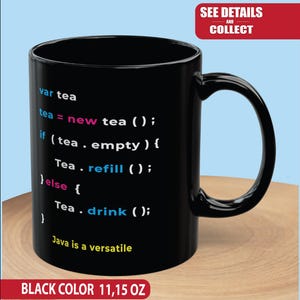 Lustige Programmier-Tasse| Geschenk für Programmierer Programmierer Kaffeetasse| 11 Unzen, 15 Unzen schwarze Keramiktasse