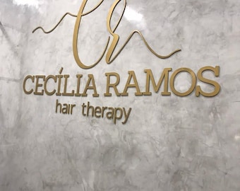 Metal custom business signs ,Floating Business Sign, Raised Metal Letters, Business Logo Sign, Metal Wall Decor, Personalised metal Signage