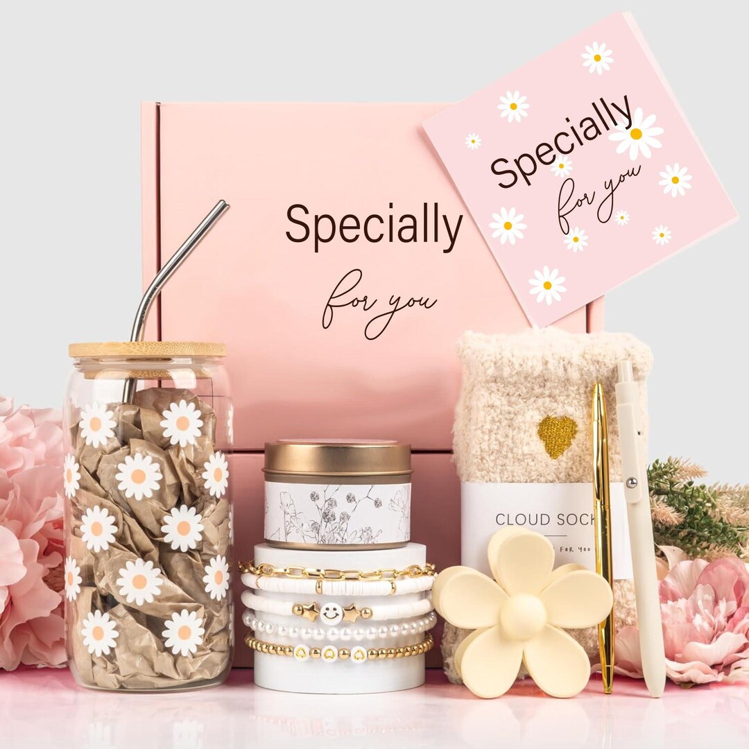 Soy Wax Scented Candle & Bath Gift Set – Relaxing Self-care Gift Box - Etsy