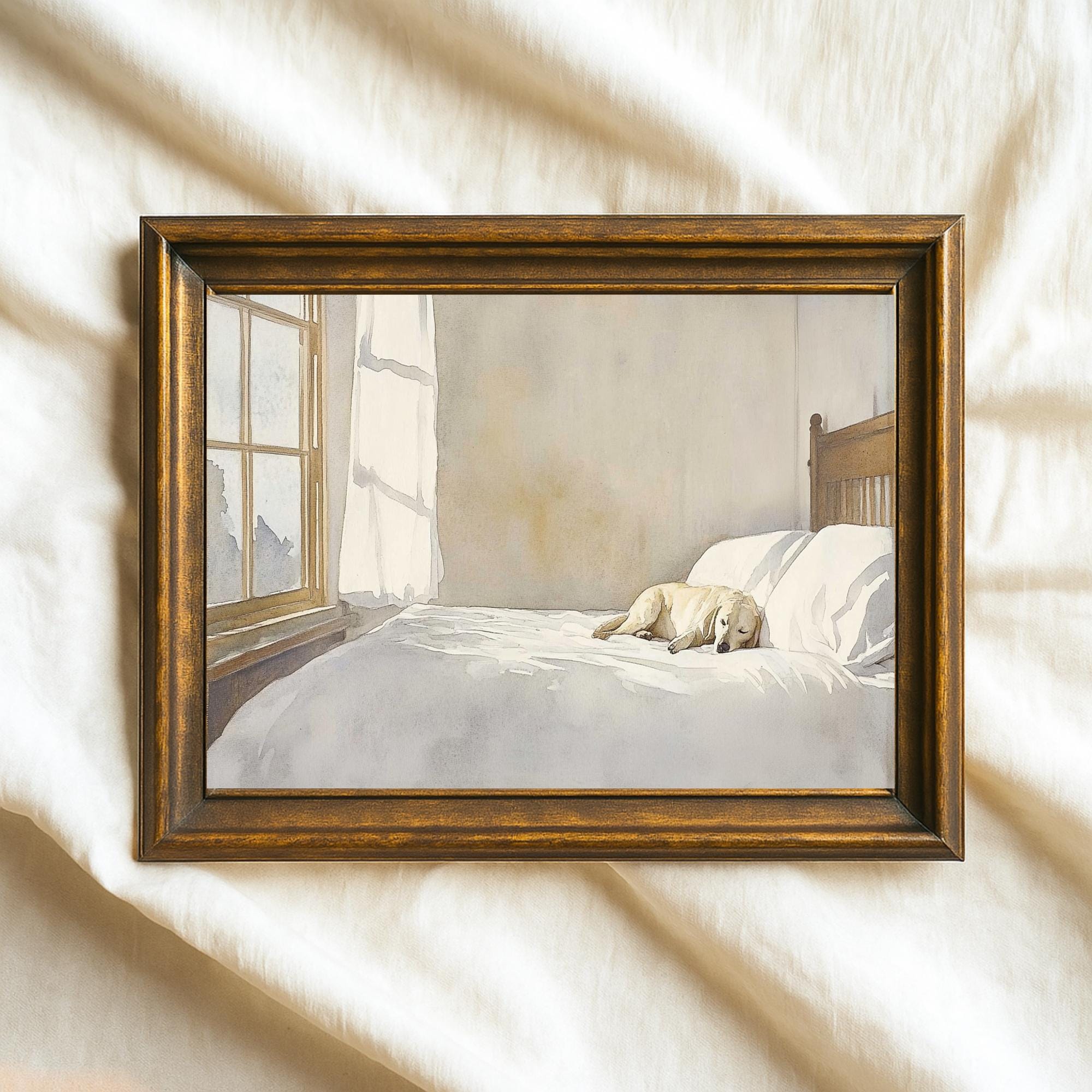 Andrew Wyeth、ALVARO'S BEDROOM Alvaro and Christina - Farnsworth Art Museum