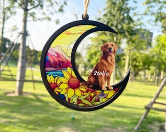 Protetor solar com foto de cachorro personalizado com nome, protetor solar com foto de animal de estimação personalizado, presente em memória de cachorro, presente para perda de filhote, em memória amorosa