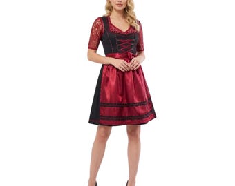 Handmade Dirndl / Authentic cultural quality clothing / Oktoberfest / traditional costume outfit with free blouse