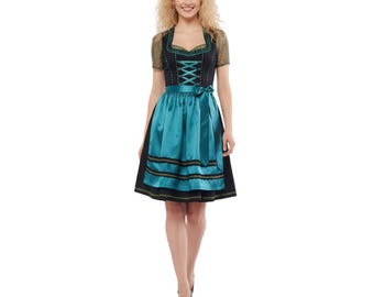 Traditional German Female Outfits – Handmade Dirndl Dresses & Blouses | Bavarian Oktoberfest Costume Set