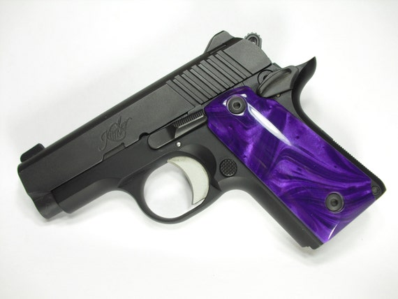 Purple Pearl Kimber Micro 380 Grips Etsy Purple Pearl Kimber Micro 380 Grips Etsy